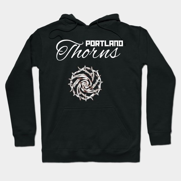 Portland Thorns football Hoodie by Classic Clic